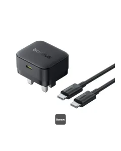 Baseus Palm 1C 30W Fast Charger – Black (UK)