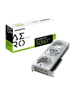Gigabyte Nvidia Geforce Rtx 5060 Ti Aero Oc 16gb Graphics Card - White