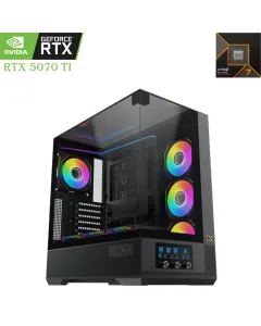 Gaming Pc Xigmatek Amd Ryzen 7 Rtx 5070 Ti 16gb, 2tb Ssd, 48gb Ram