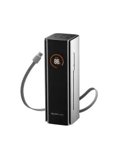 EcoFlow RAPID Pro Power Bank (27,650mAh, 300W, 140W Built-in Cable) - Silver