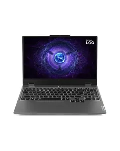 Lenovo Loq 15IRX9 Gaming Laptop, Intel Core i5-13450HX Processor, 16GB DDR5 RAM, 512GB NVMe SSD, RTX 3050 6GB VGA, 15.6" FHD IPS 144Hz Display, White Backlit Keyboard, Luna Grey
