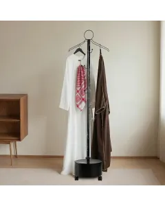 Porodo Lifestyle Essentia Clothing Bakhour Hanger with Storage Tray & Wheels