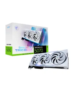 MSI Geforce RTX 5070 Gaming Trio OC Edition 12GB GDDR7 Graphic Card - White