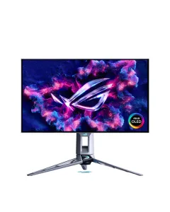 ASUS ROG Swift OLED PG27AQWP-W gaming monitor ― 27-inch (26.5-inch viewable) TrueBlack Glossy Tandem OLED, Dual-Mode (QHD @ 540Hz, HD @ 720Hz), 0.02ms (GTG), G-SYNC compatible