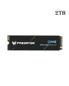Acer Predator GM6 2TB NVMe PCIe Gen 4x4 M.2 SSD Read Speed Upto 7200, Write Upto 6200