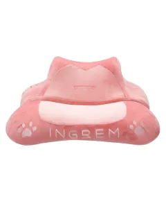 Ingrem Fat Cat Pillow - Pink