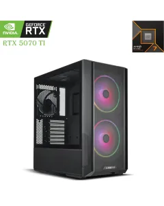 Gaming Pc Lian Li Lancool  Amd Ryzen 7 9800x3d Rtx 5070 Ti 16gb, 2tb Ssd, 32gb Ram
