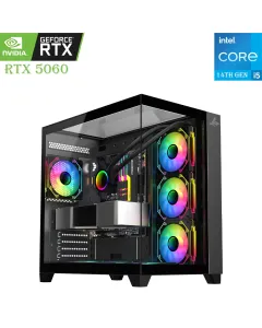 SHARX Gaming PC – Intel Core i5 14th Gen | RTX 5060 8GB | 1TB SSD | 16GB DDR5 RAM