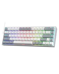 Redragon CASTOR K631 Grey 65% Wired RGB Gaming Keyboard