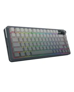 Redragon Flekact Pro 3modes Connection With Lcd Screen Gasket Mounted Mechanical Keyboard