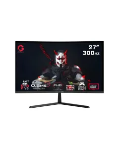 GAMEON GOC27F300 Pro Series 27'' FHD, 300Hz, MPRT 0.5ms, HDMI 2.1, Fast VA Panel Curved Gaming Monitor 1500R, 16:9 (Supports PS5) - Black