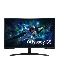 Samsung Odyssey G5 G55C 32" QHD VA, 165Hz, 1ms, AMD FreeSync Curved Gaming Monitor LS32CG552EMXUE