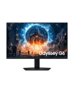 Samsung 27" Odyssey G6 G60F QHD 350 Hz 1 ms Response Time G-Sync with Pivot Gaming Monitor LS27FG600EMXUE