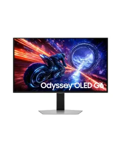 Samsung 27" Odyssey OLED G6 G60SF QHD 500 Hz 1 ms Response Time G-Synce with Pivot Gaming Monitor LS27FG602SMXUE