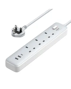 Ugreen 3-Outlet Surge Protector Master Switch Extension With 30W Type-C Port + Dual USB Ports – CD286 - 15461