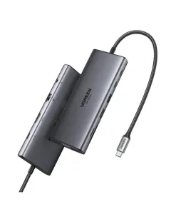 UGREEN 45520 11-in-1 USB-C Docking Station 4K@60Hz HDMI, 100W PD, Gigabit Ethernet