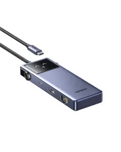 UGREEN QPai Pro 7-in-1 USB-C Hub 4K@60Hz HDMI PD100W Port (CM888 - 45155)