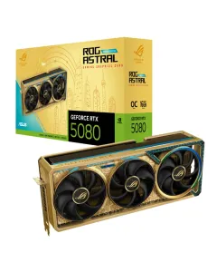 Asus Rog Astral Geforce Rtx 5080 16gb Dhahab Core Oc Edition Graphics Card