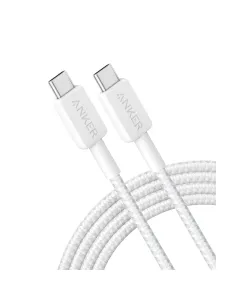 Anker 322 USB-C to USB-C Cable 1.8m,6ft - White A81F6H21