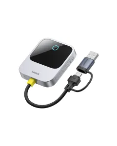 Baseus SafeJourney Wireless CarPlay Adapter – Space Grey