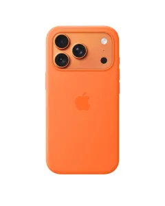 Apple iPhone 17 Pro Silicone Case with MagSafe – Orange