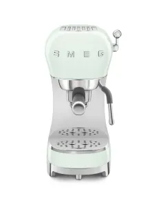 Smeg 50's Style Espresso Coffee Machine with Pump - Gloss Pastel Green