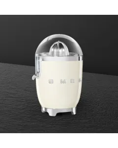 Smeg Cream Electric Citrus Juicer - Gloss Cream