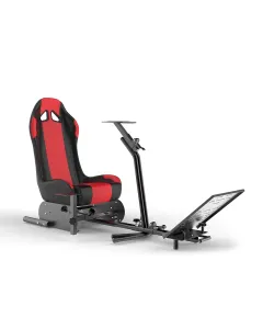 GAMESEAT GY022 Racing Simulator Cockpit Seat – Black/Red