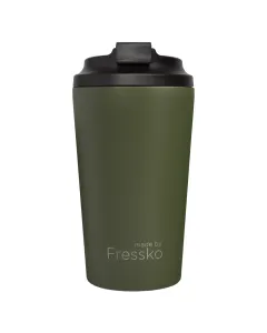 Fressko Grande 475ml / 16oz Cup - Stainless Steel - Khaki