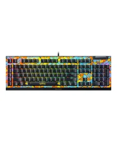Razer BlackWidow V4 X Wired Mechanical Gaming Keyboard, Green Switches Tactile & Clicky - Pokémon Edition