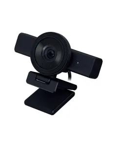 Razer Kiyo V2 Webcam 4K 30FPS with AI-Powered Auto-Framing, One-Click Image Enhancement, High Dynamic Range, Ultra-Wide-Angle Lens, Compatible with Open Broadcaster Software and Xsplit - Black