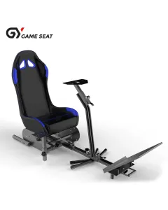 Gameseat GY027 Racing Simulator Seat – Black/Blue