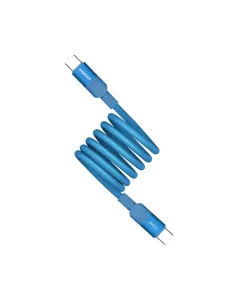 Momax Mag.Link Magnetic USB-C to USB-C Cable 100W 1m - Blue