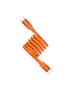 Momax Mag.Link Magnetic USB-C to USB-C Cable 100W 1m - Orange