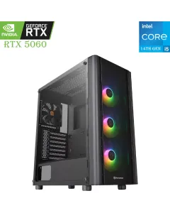 Gaming PC – Thermaltake Intel Core i5 14th Gen / RTX 5060 / 16GB RAM / 1TB SSD