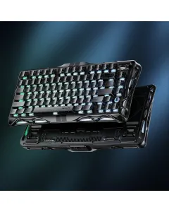 GravStar Mercury V75 75% Hall Effect Magnetic Switch Gaming Keyboard - Stealth Black