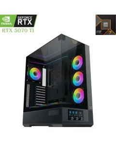 GAMING PC – AMD Ryzen 7 9800X3D | RTX 5070 Ti 16GB | 2TB SSD | 32GB DDR5 RAM