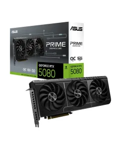 ASUS Prime GeForce RTX 5080 16GB GDDR7 OC Edition PCIe 5.0 Graphic Card
