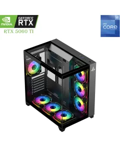 Sharx Gaming PC - Powered by Intel Core i7 12th Gen, RTX 5060 Ti 16GB, 1TB SSD, 16GB RAM