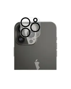 Eltoro Camera Glass AR with Silicone Ring for iPhone 15 Pro/15 Pro Max - Clear