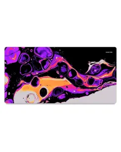 Huepad Nebula Series Premium Gaming Mouse Pad, Xl Desk Pad With Carry Case Tube 90x40 Cm - Dumbell Nebula-warm