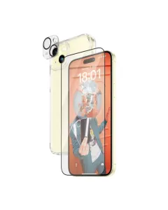 Panzerglass 3-in-1 Pack Iphone 15 Plus 6.7 Inch 360 Bundle With D30 - Clear