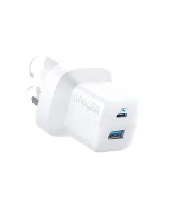 Anker 323 Dual Port 33w Charger - White