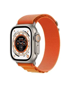  Apple Watch Ultra, 49mm, Titanium Case, Orange Alpine Loop - Large (Gps + Cellular)
