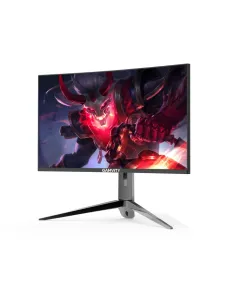 Gamvity 27inch Curved Qhd (2560x1440) 165hz 1ms Rgb Lighting Gaming Monitor - Black