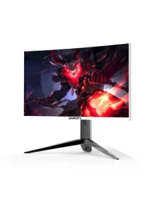 Gamvity 27inch Curved Qhd (2560x1440) 165hz 1ms Rgb Lighting Gaming Monitor - White