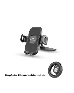Eltoro CD Slot Car Mount with MagSafe Phone Holder - Black