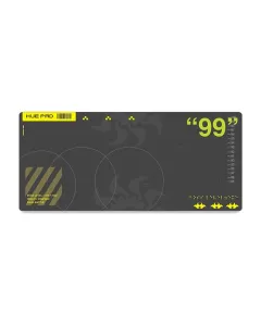 Huepad Halo Series Premium Gaming Mouse Pad, Xl Desk Pad With Carry Case Tube 90x40 Cm - Level99