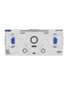 Huepad Halo Series Premium Gaming Mouse Pad, Xl Desk Pad With Carry Case Tube 90x40 Cm - Press Start