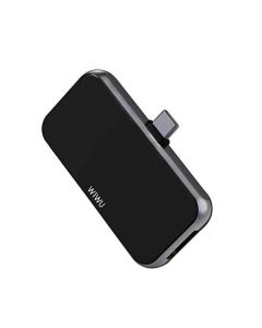 Wiwu Alpha T5PRO Type-C Hub 4 in 1 – Black